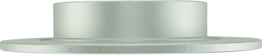 Bosch QuietCast rotor ABS tone ring detail ensuring reliable wheel-sensor readings