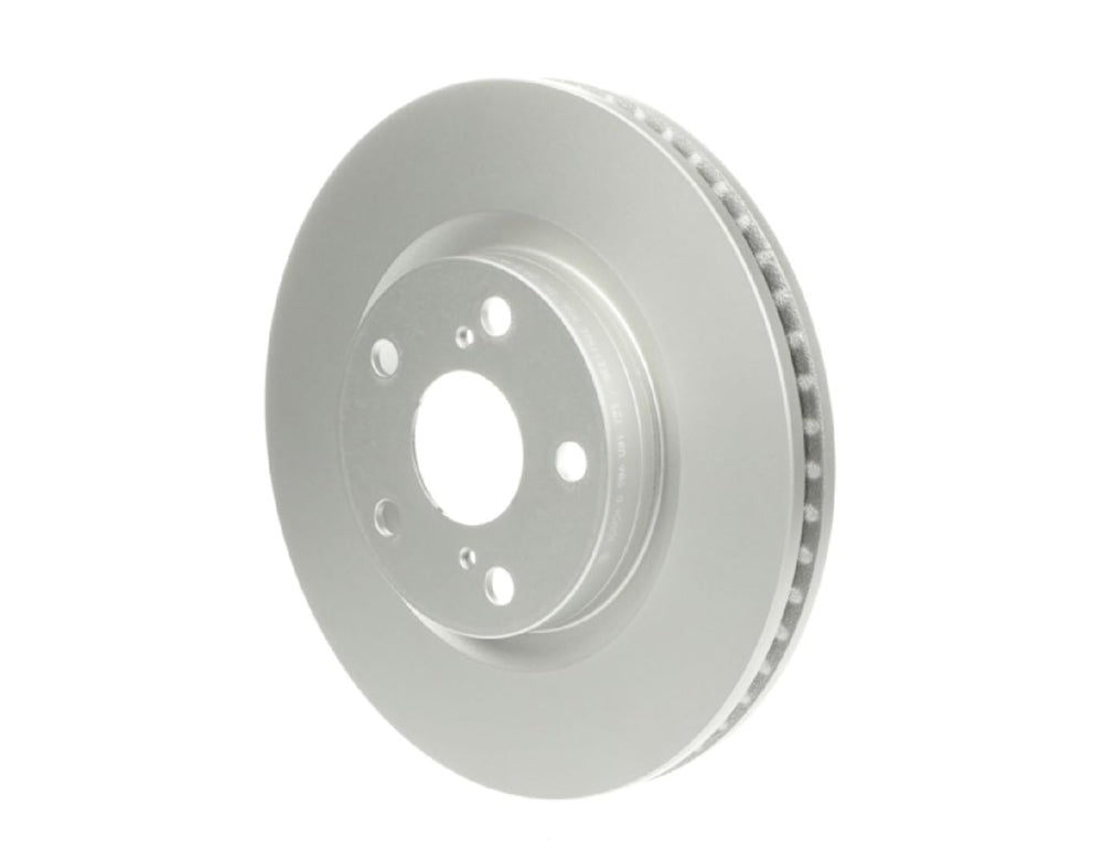 Bosch QuietCast rotor ABS tone ring view demonstrating reliable ABS and traction control