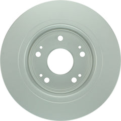 Bosch rotor aluminum-zinc coating closeup protecting against rust and corrosion