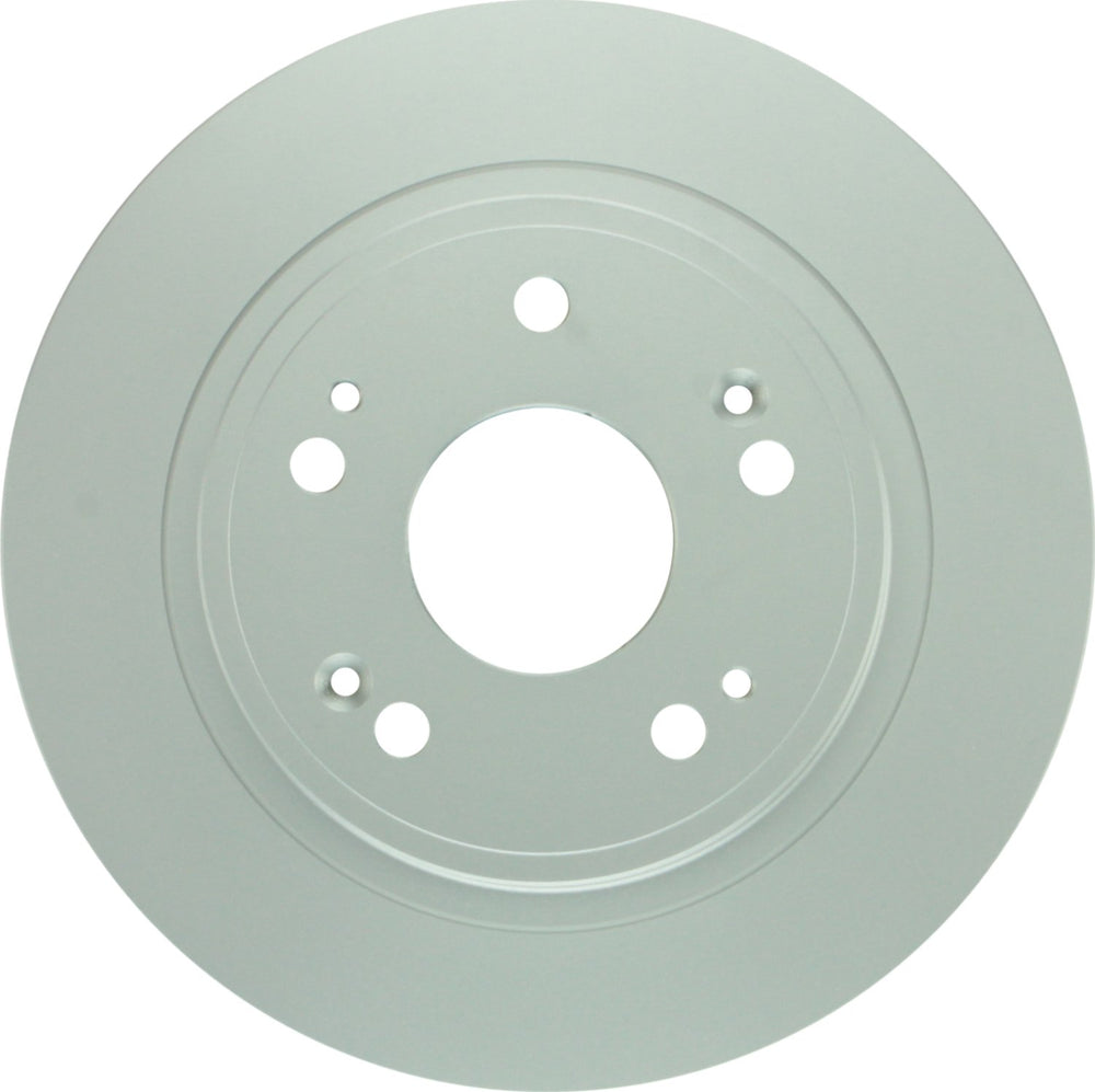 Bosch QuietCast rotor front face showing clean braking surface and fitment benefit