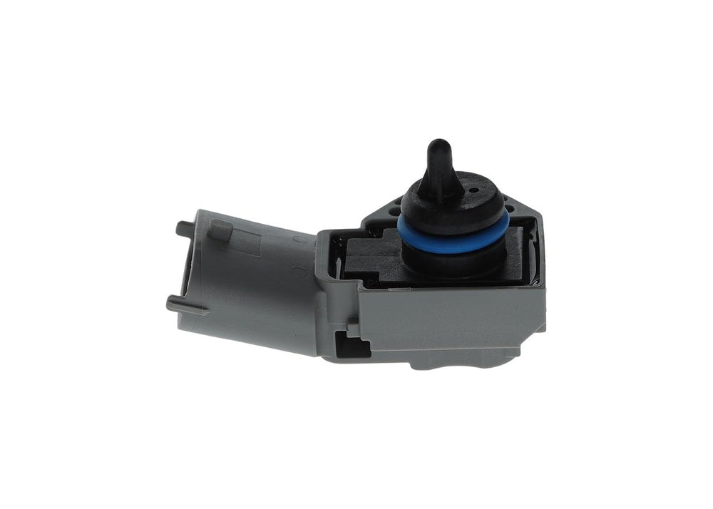 Bosch sensor mounted on fuel rail demonstrating accurate real-time pressure feedback