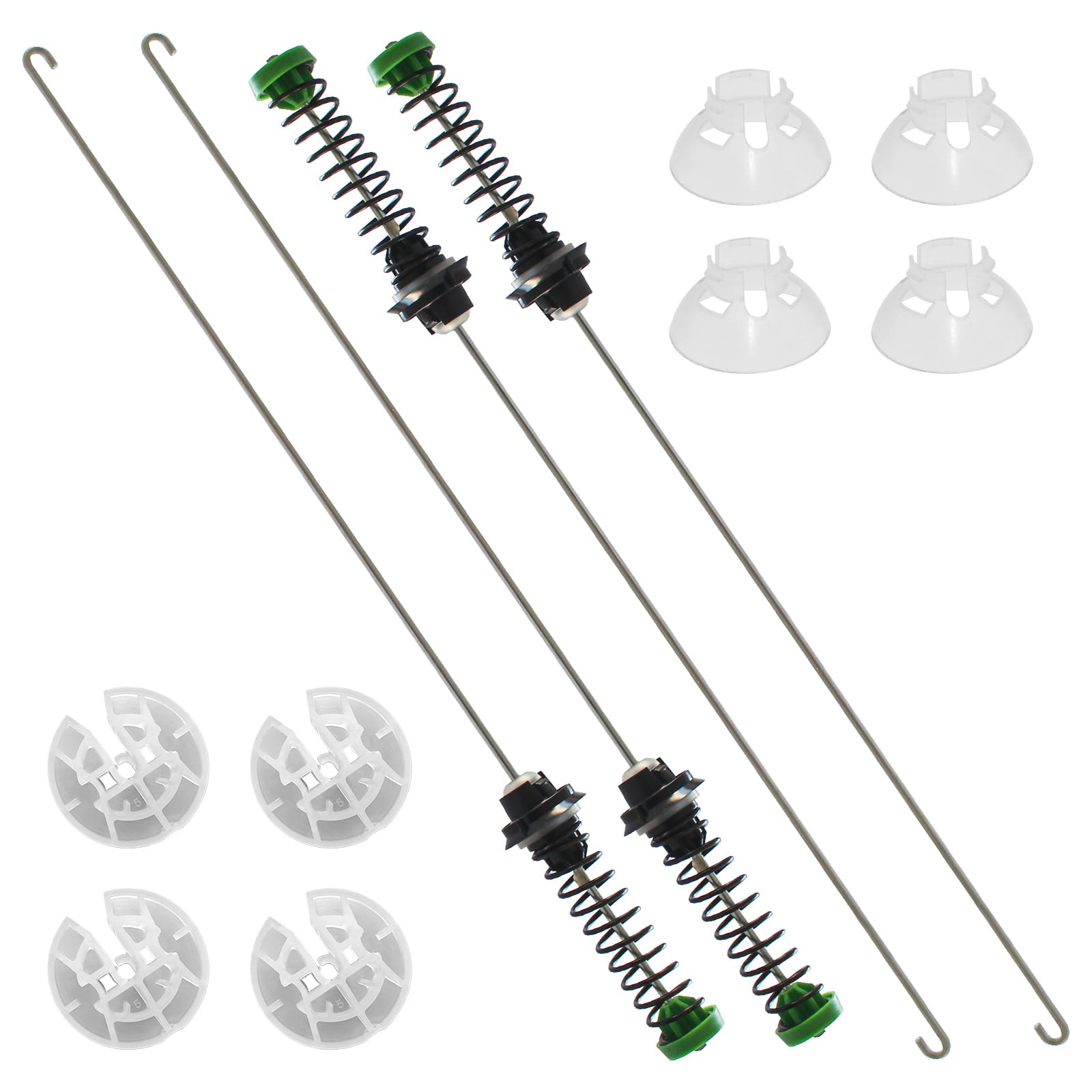 BOSRUIDA front packaging showing replacement suspension rod kit and contents benefit reliability