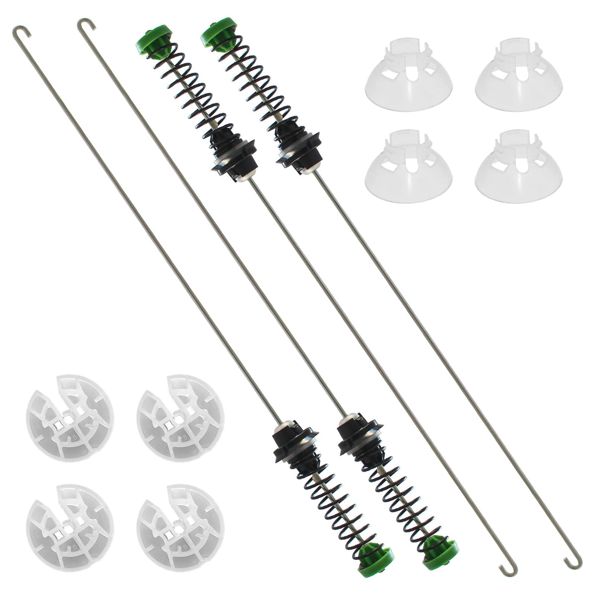 BOSRUIDA front packaging showing replacement suspension rod kit and contents benefit reliability