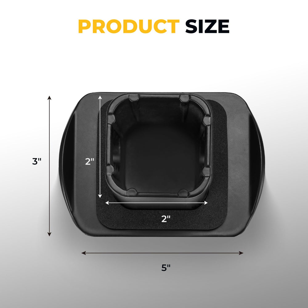 BougeRV side profile highlighting one-piece construction and durable black coating
