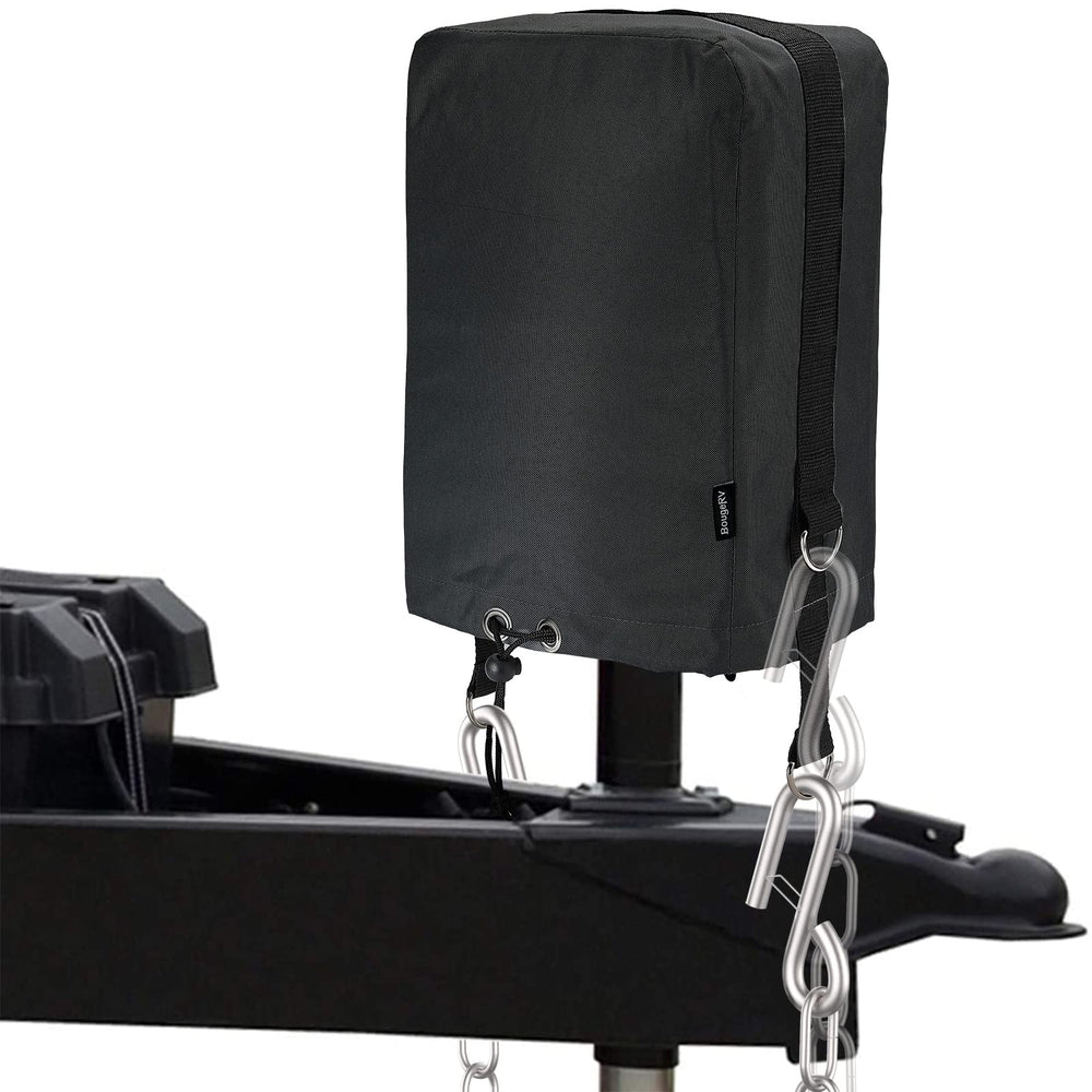 BougeRV jack cover front view showing full protection and easy fit