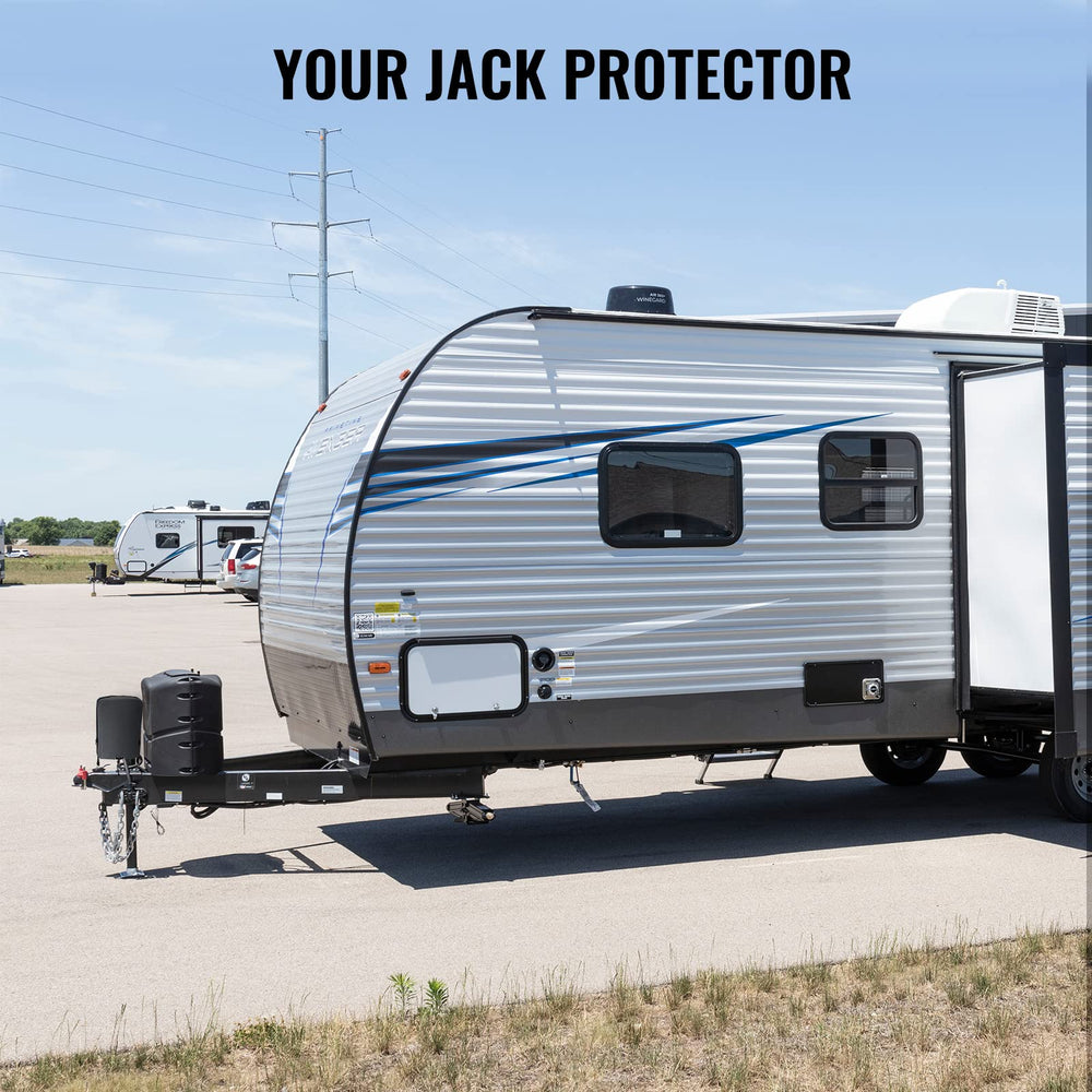 BougeRV cover in storage setting protecting jack and organizing chains