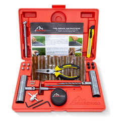 Boulder Tools front of kit showing rugged case and label for organized storage benefit