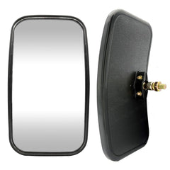 Boursin front view mirror showing full black casing and convex glass for better safety