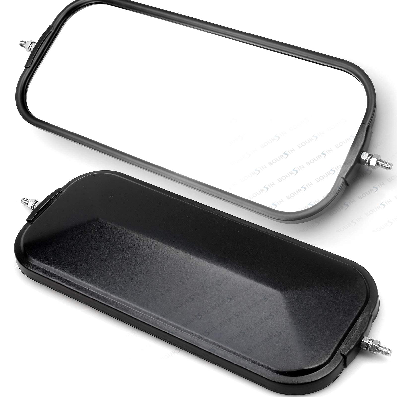 Boursin on delivery truck in urban setting improving driver sightlines and safety