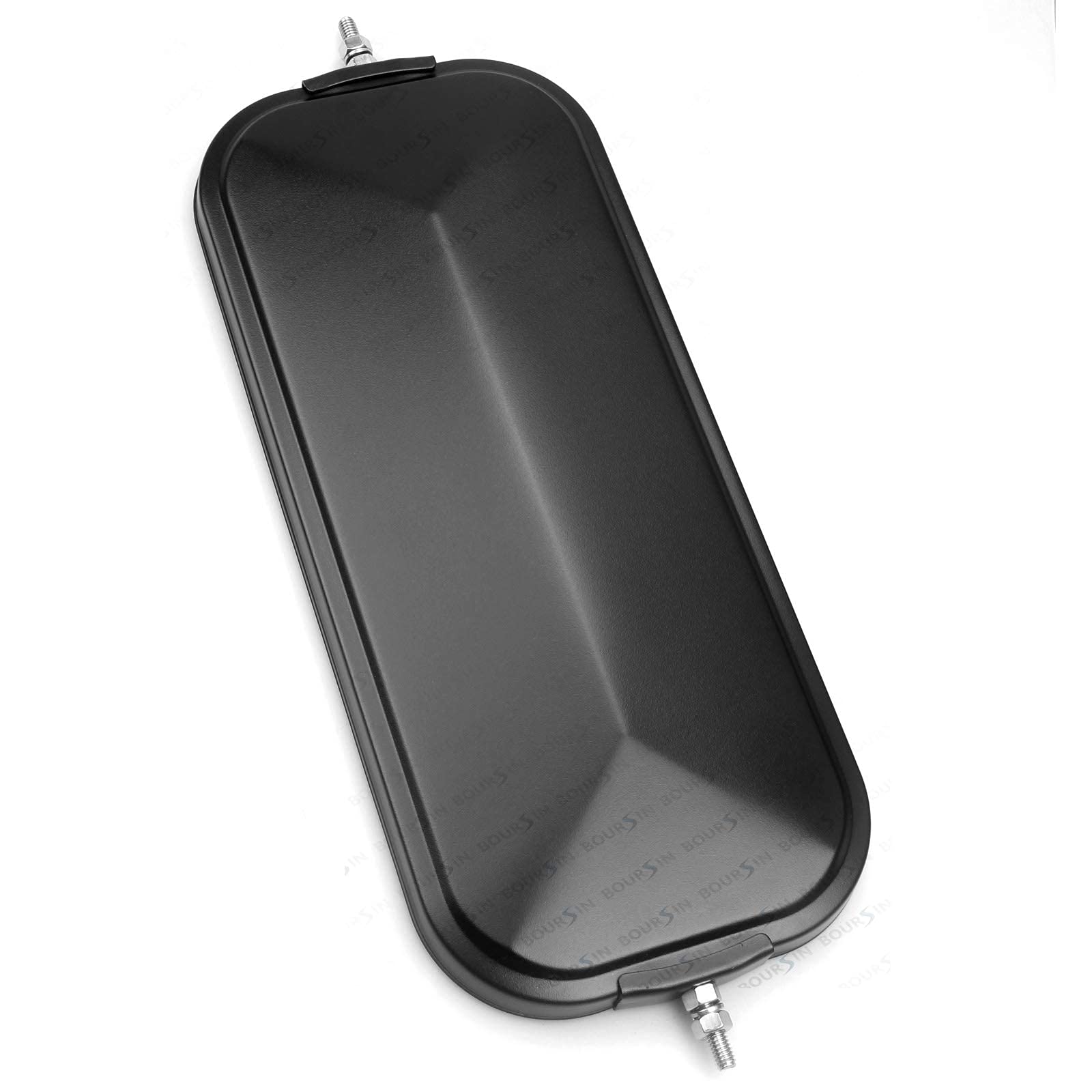 Boursin metal backing and mounting point demonstrating sturdy construction and durability