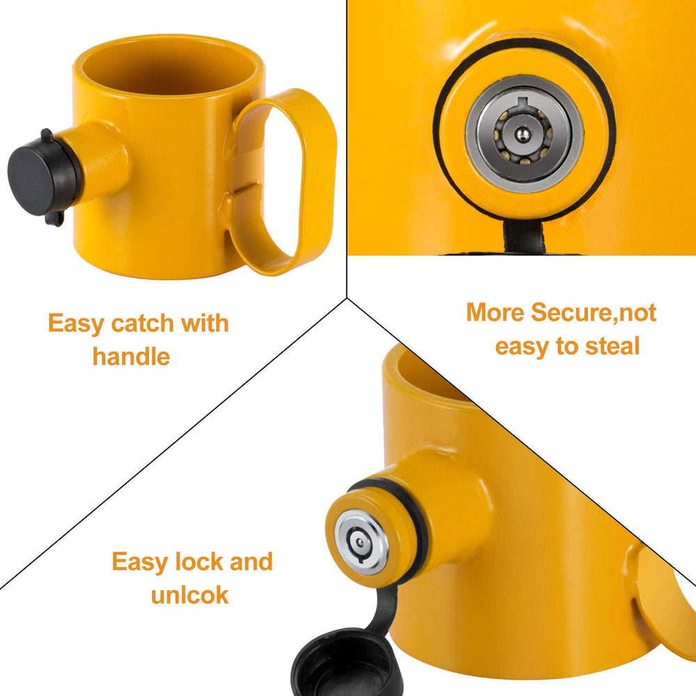 BOYISEN handle close-up highlighting outward handle for easier locking and unlocking