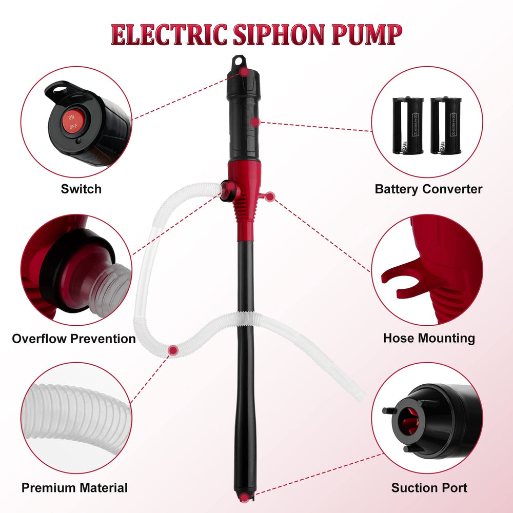 BOYISEN pump transferring fuel into a jerry can for fast, spill-free refills