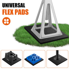 BOYISEN stacked pads showing adjustable leveling height benefits
