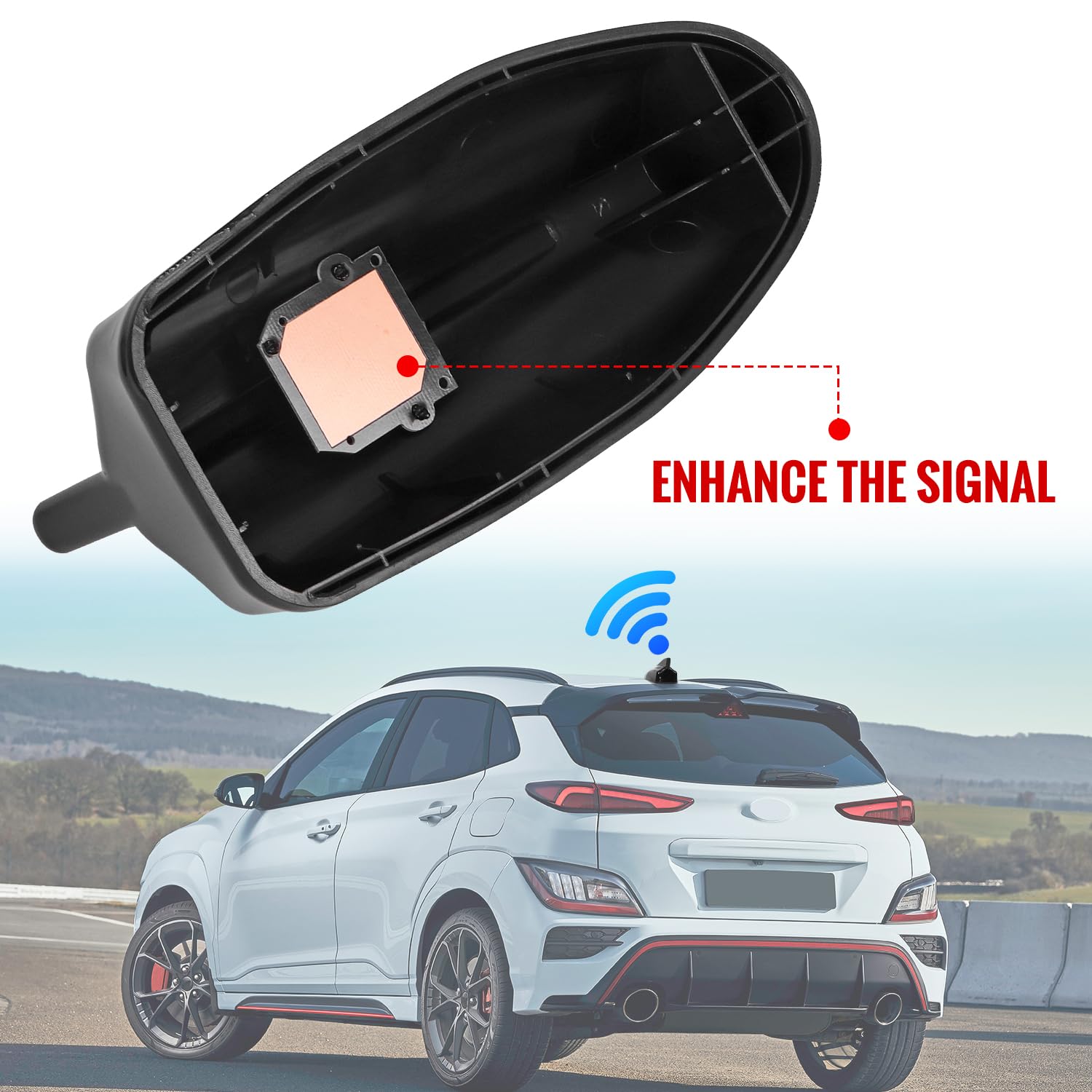 Bracingo product label with SKU 96210-J9300 for correct Hyundai Kona compatibility