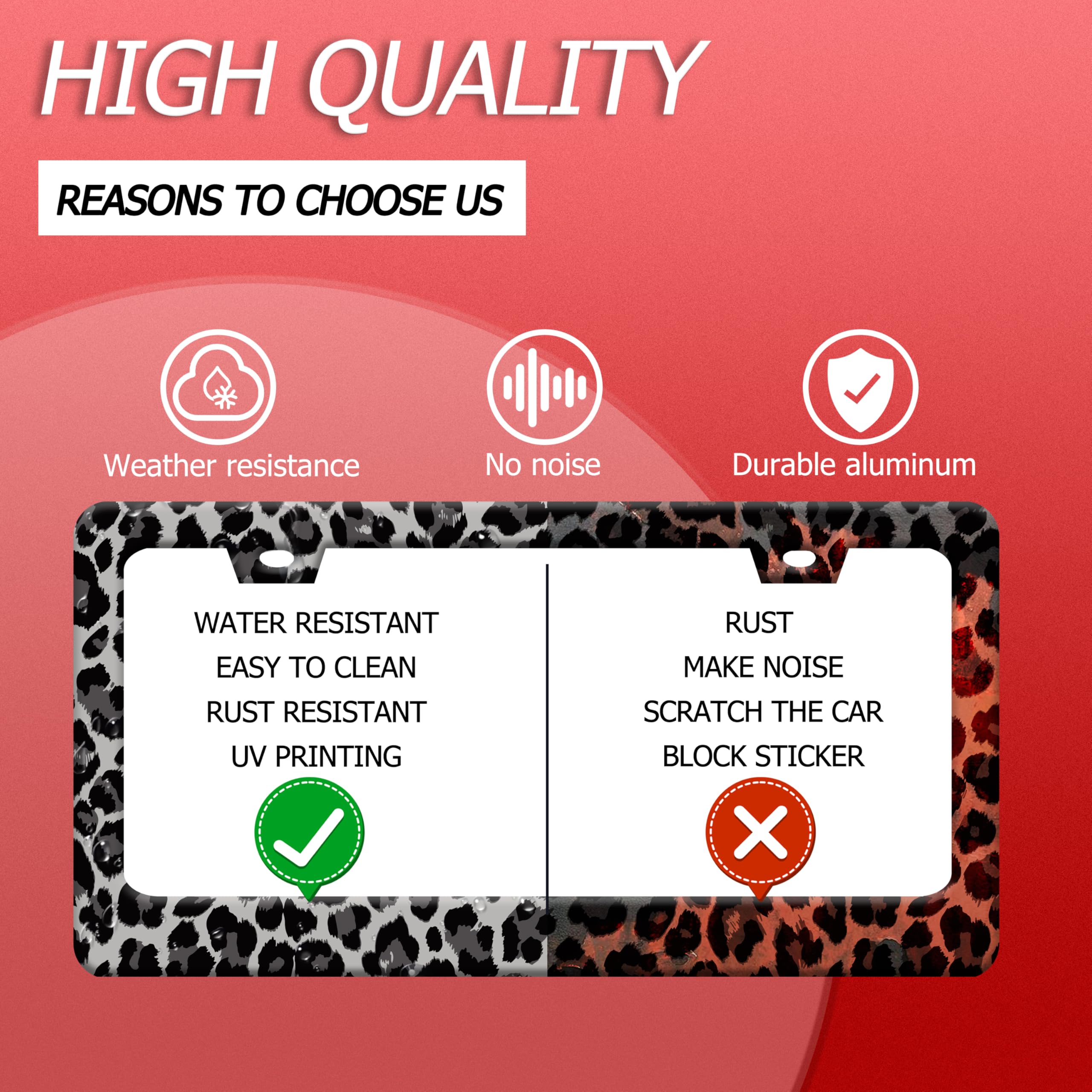 BRAGHRTED frame installed on car bumper demonstrating stylish upgrade and visibility