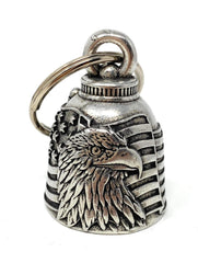 Bravo Bells front view showing US flag eagle design and clear chime