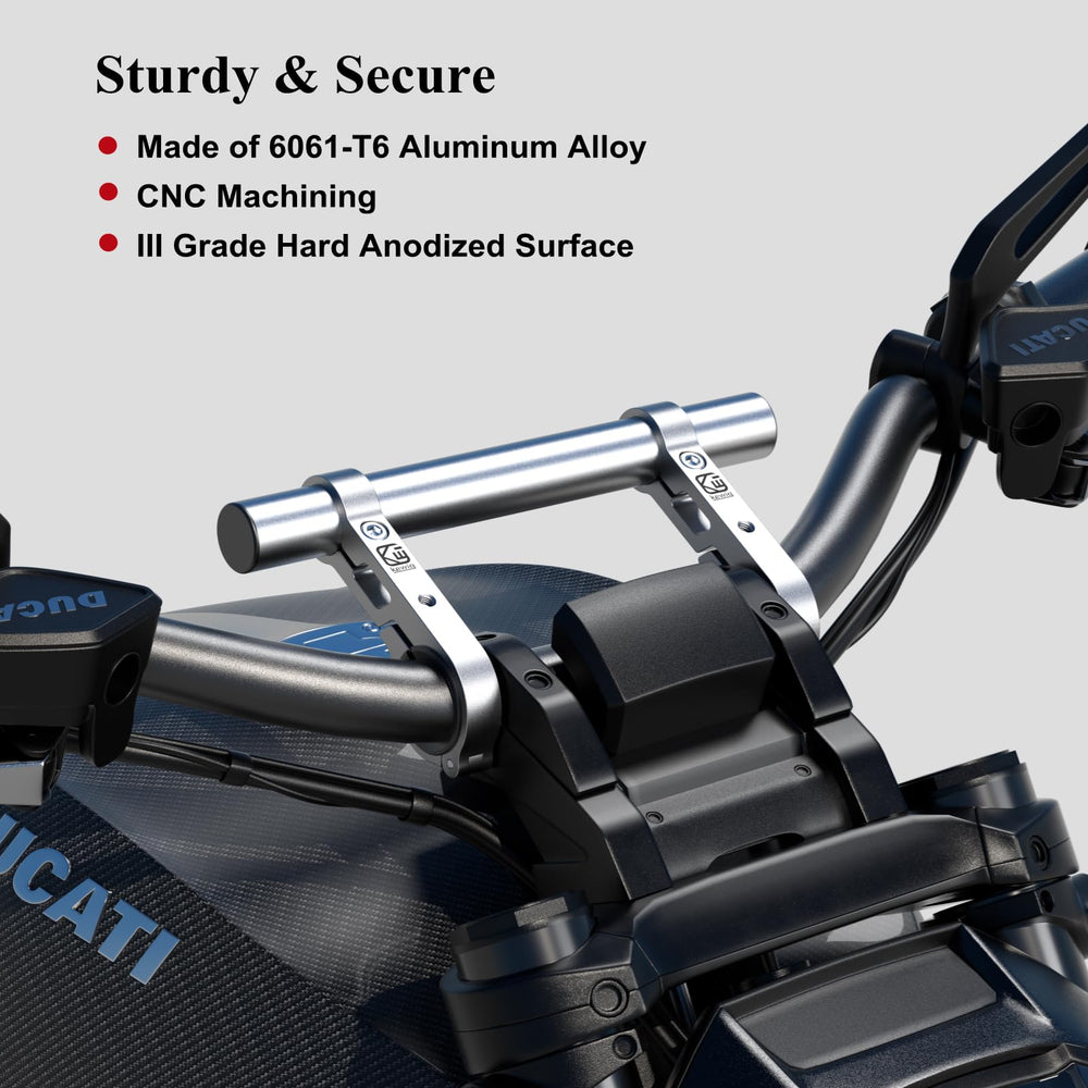BRCOVAN clamp detail with lock bolt and Allen key, secures accessories firmly