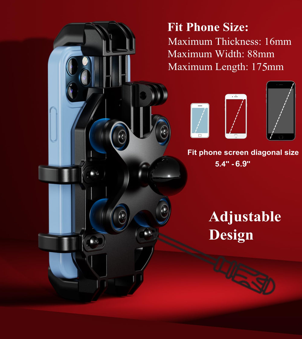 BRCOVAN phone in cradle landscape mode demonstrating adjustable rotation