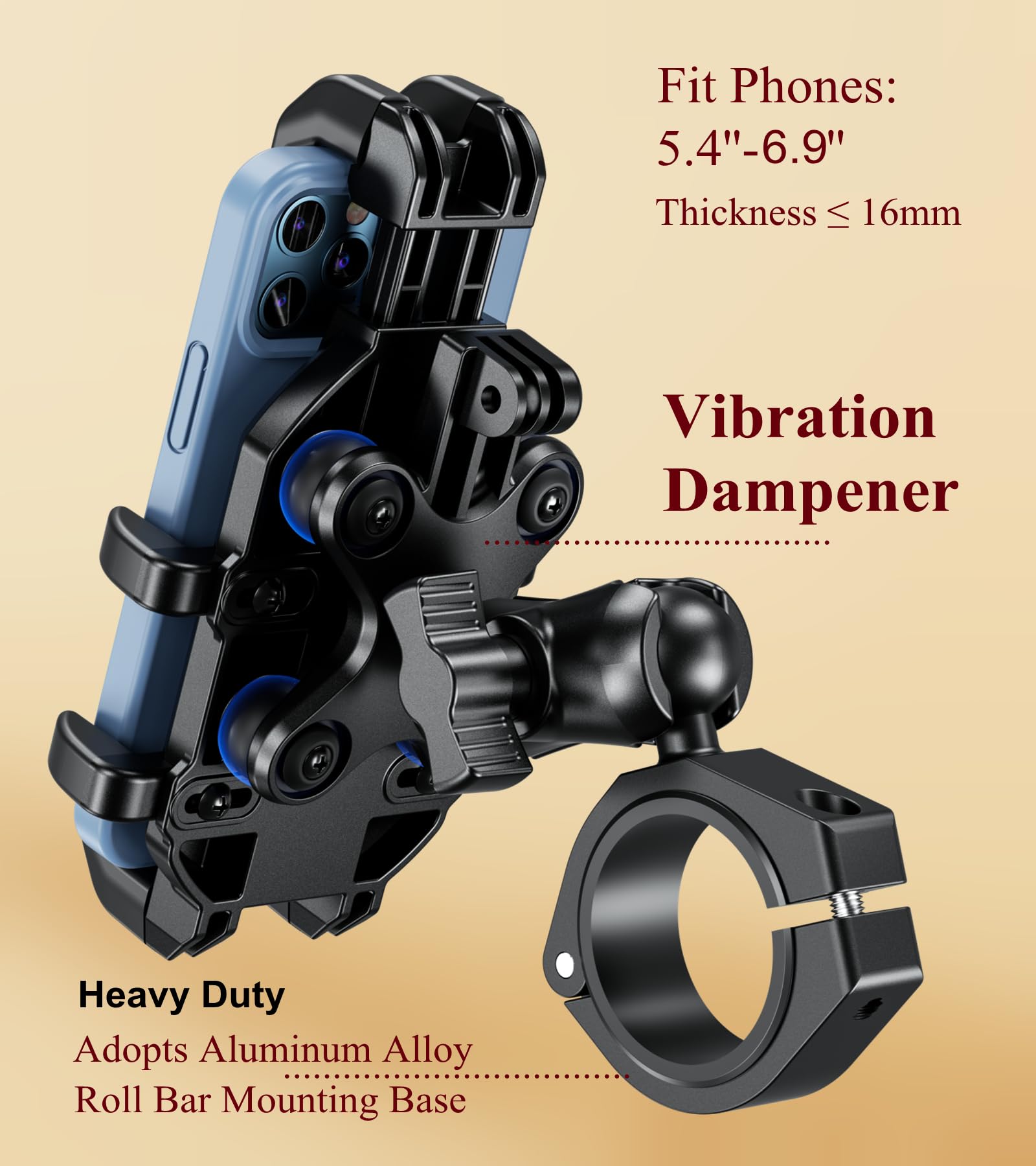 BRCOVAN vibration dampener detail reducing camera shake and blur