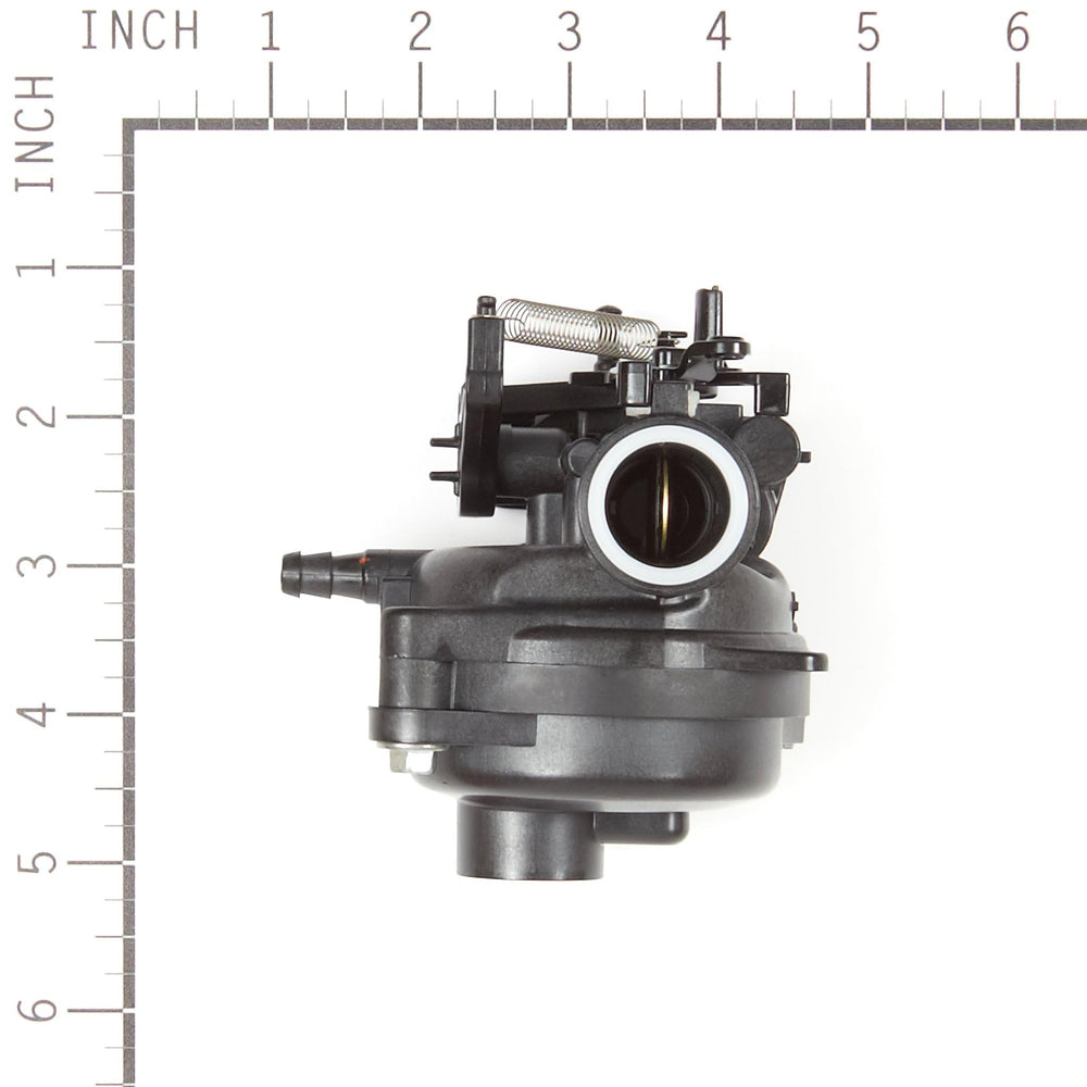 Briggs & Stratton choke mechanism closeup aiding easier cold starts