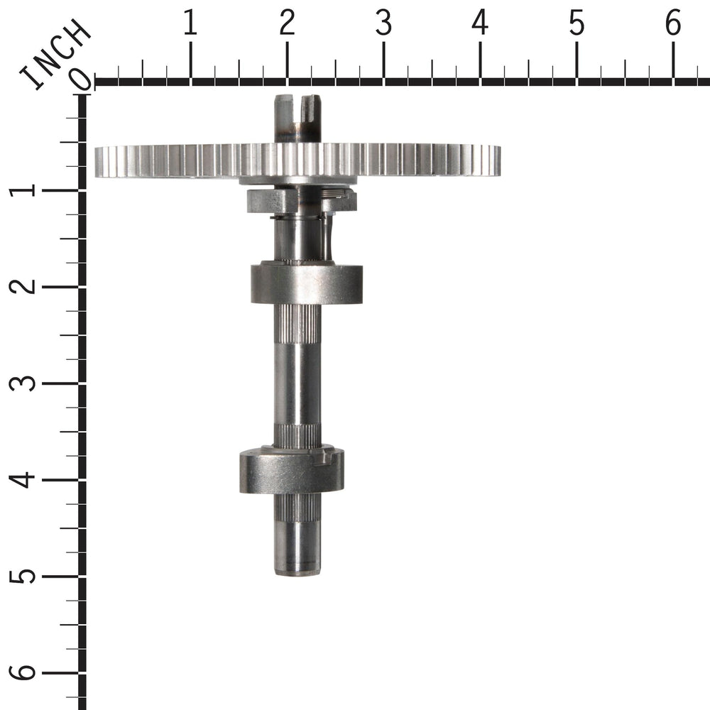 Briggs & Stratton camshaft close-up of lobes illustrating precision machining benefit
