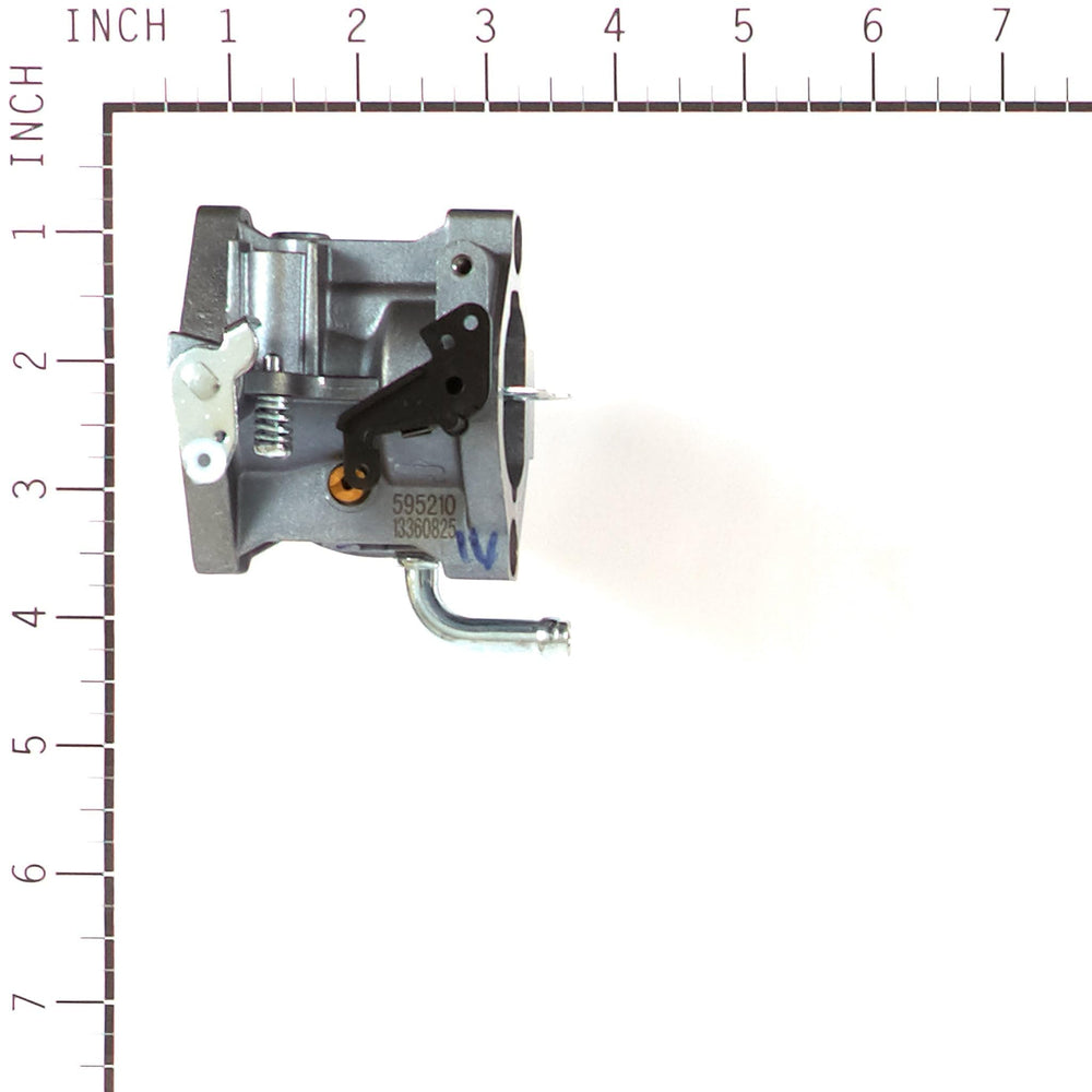 Briggs & Stratton carburetor side detail highlighting durable cast construction