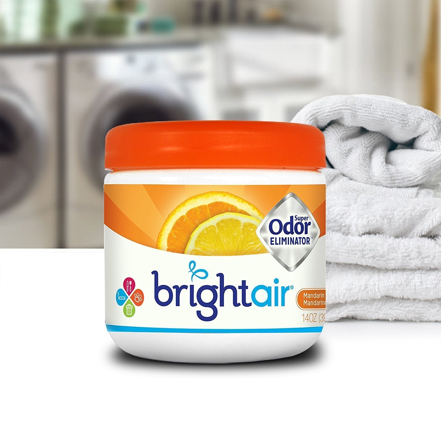 Bright Air gel close-up texture highlighting natural ingredients benefit: plant-based formulation