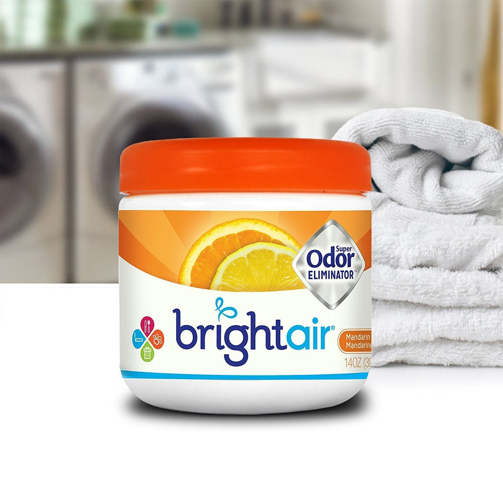 Bright Air gel close-up texture highlighting natural ingredients benefit: plant-based formulation