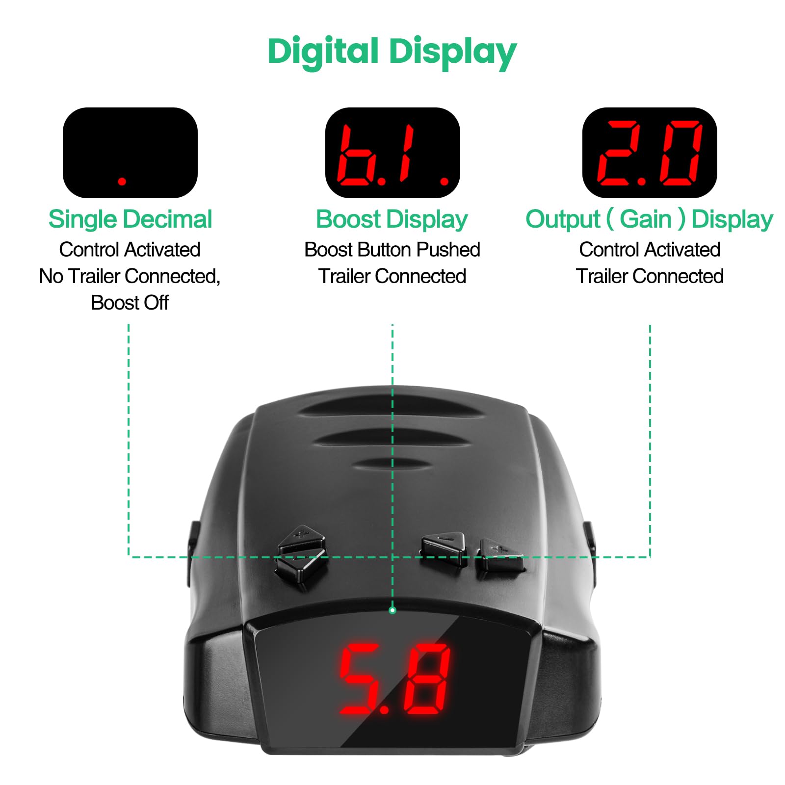 briidea in-cab usage demonstration allows quick adjustment while towing