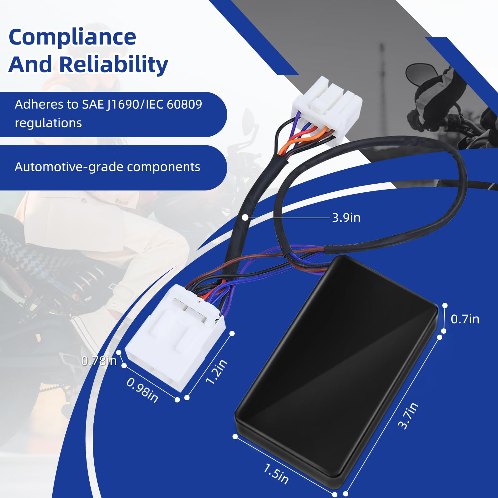 briidea label and specs plate revealing compliance markings and durability information benefit