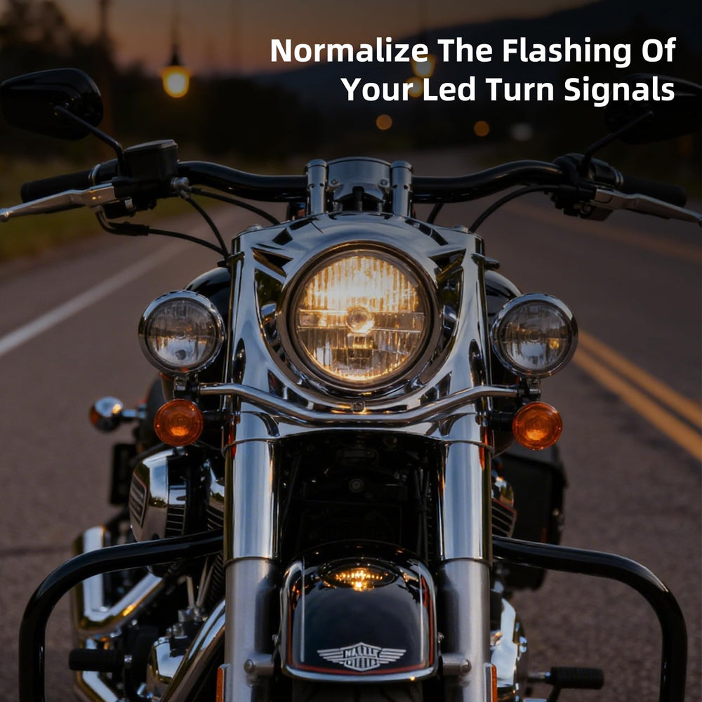 briidea lifestyle motorcycle installed showing functional LED turn signals and improved signaling benefit