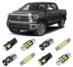 BRISHINE kit packaging showing all 17 LED bulbs and accessories, clear compatibility benefit