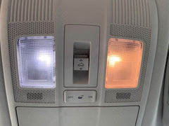 BRISHINE before and after map and dome lights for clearer cabin visibility