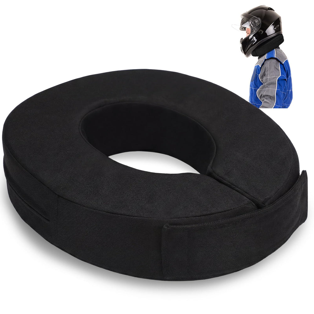 briwooody front view neck collar showing low-profile design and comfort