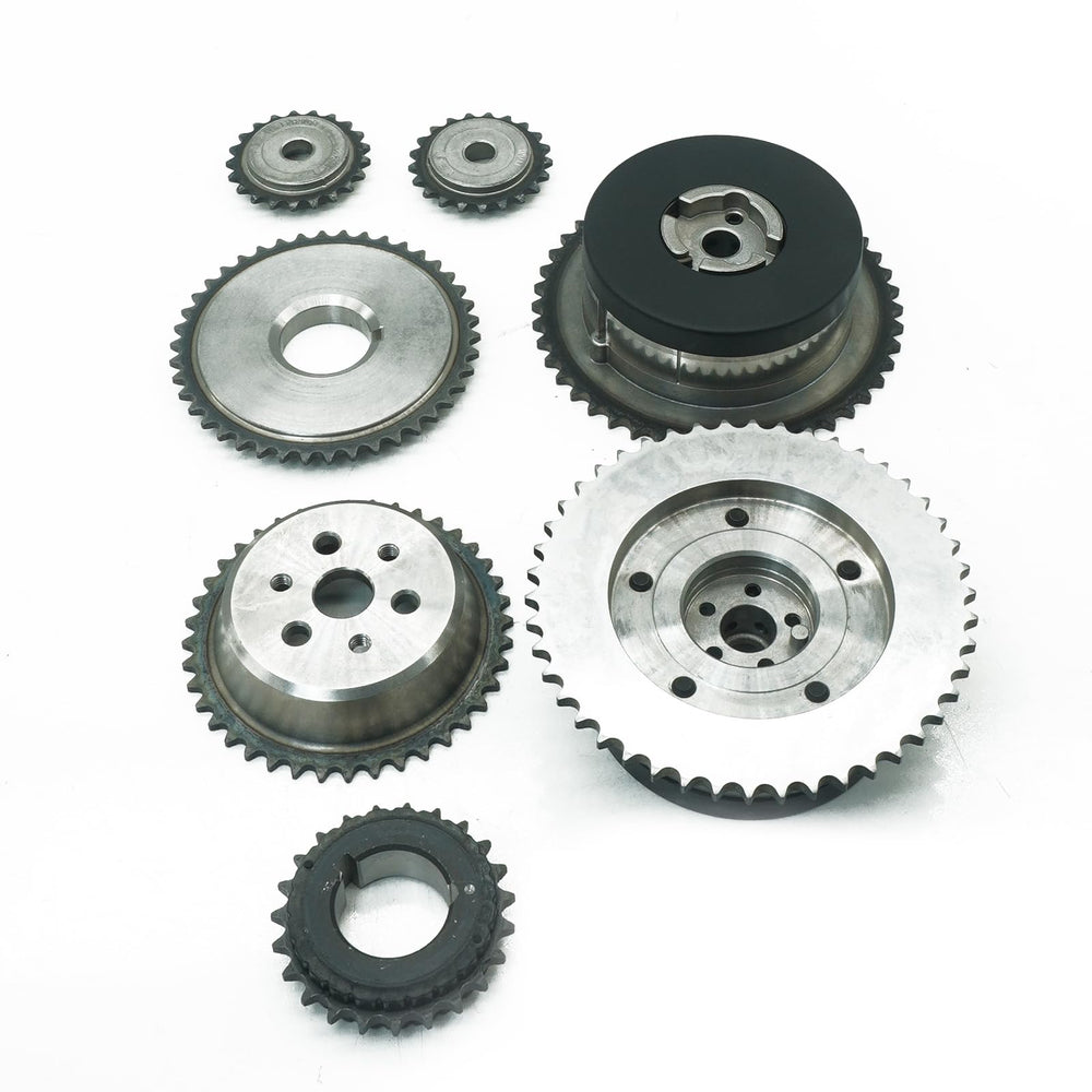 BRNEWKITS size comparison with ruler showing kit scale and all included components for parts verification