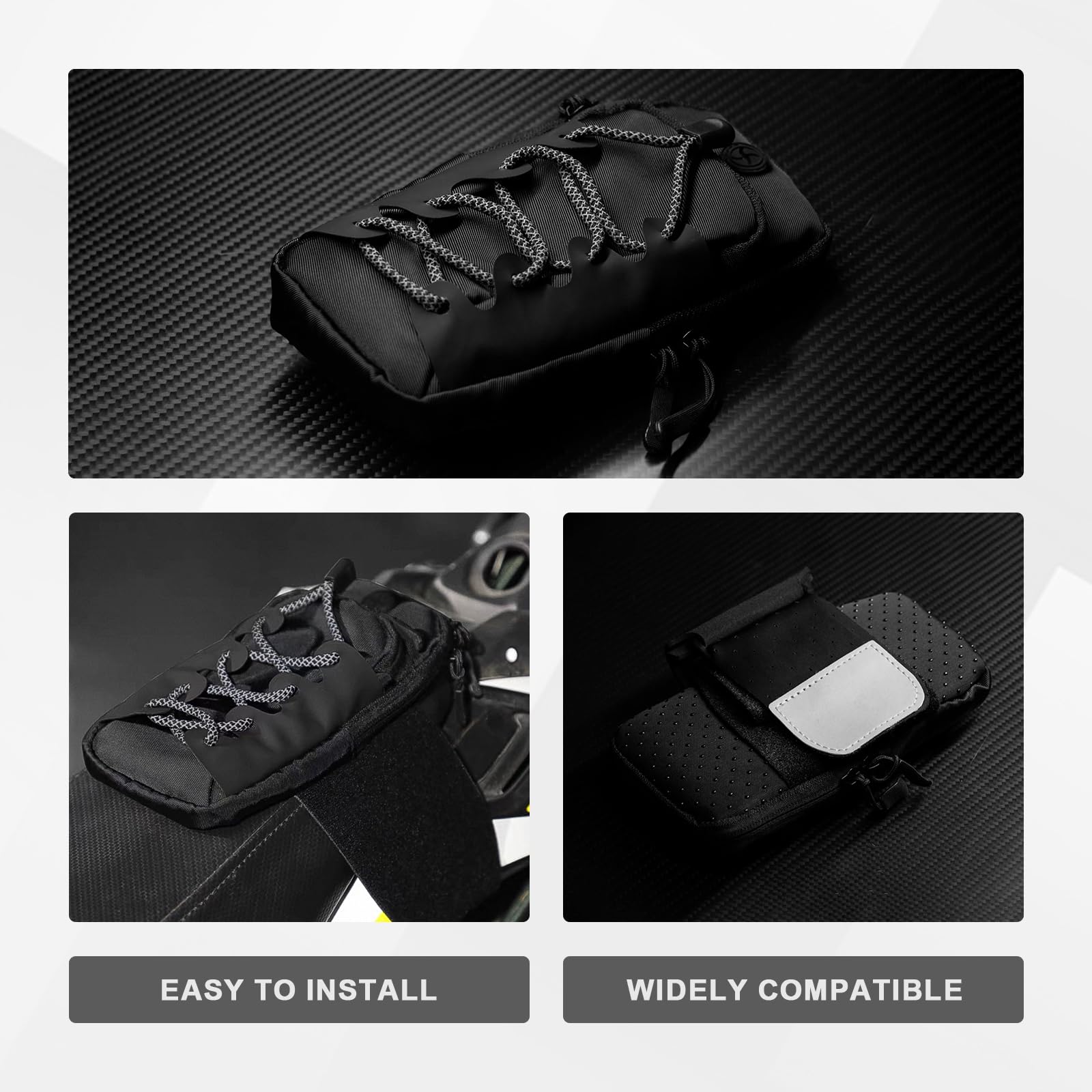 BSSOK open compartment with phone and keys shows organized storage