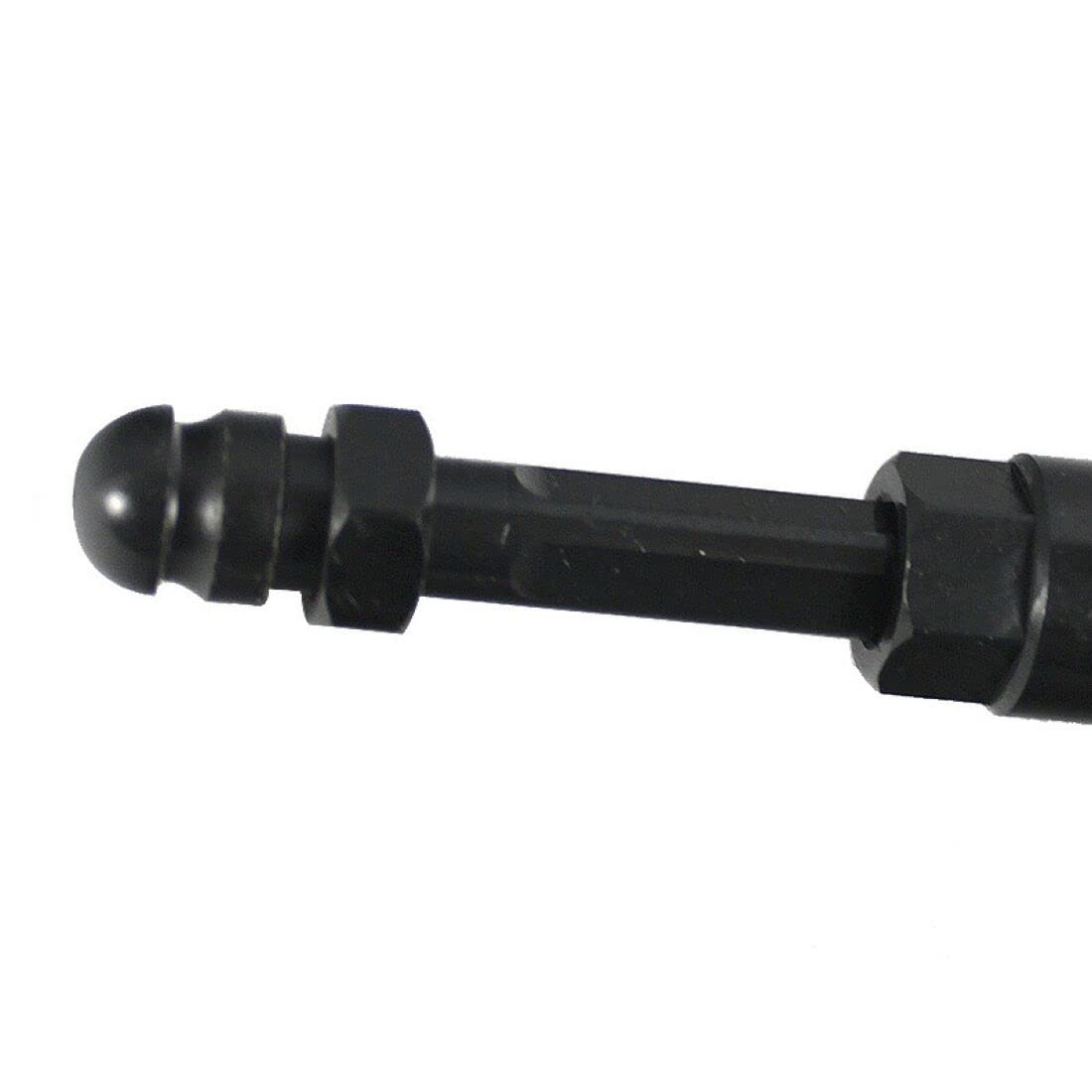 BST BSSP pushrod kit beside ruler showing correct size and fit measurements