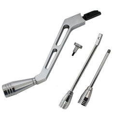 BST BSSP polished billet shifter front view showing renewed appearance and durability