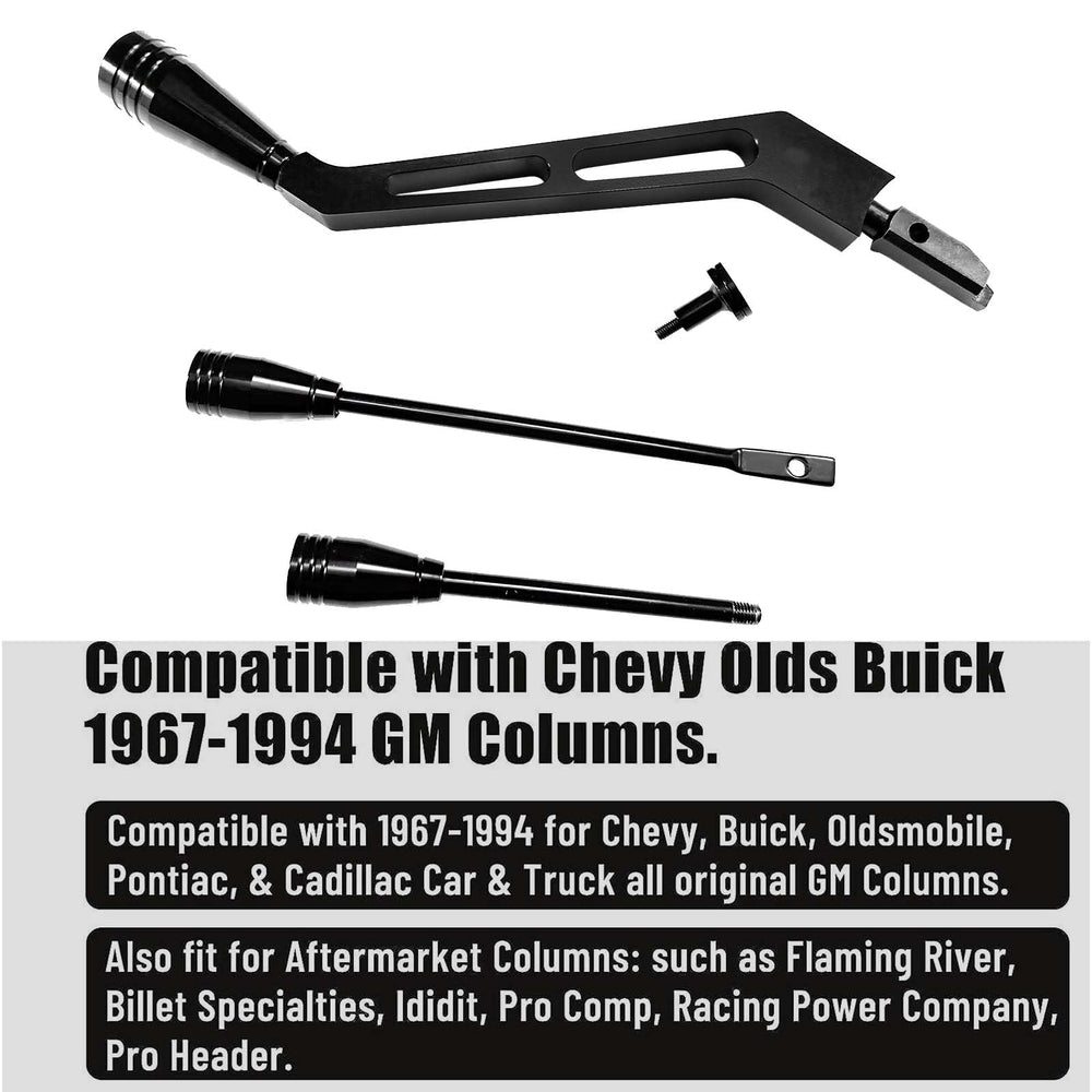BST BSSP shifter arm next to ruler to show 9-inch length for fit confirmation