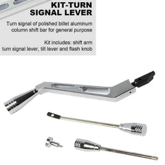 BST BSSP tilt lever with flasher knob detail demonstrating ergonomic control and finish