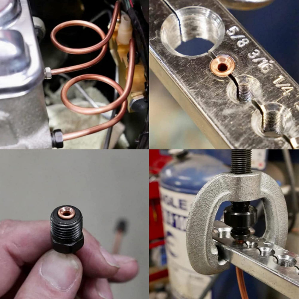 BSTIQUEUS tubing installed under a vehicle illustrating corrosion resistance and correct routing benefits