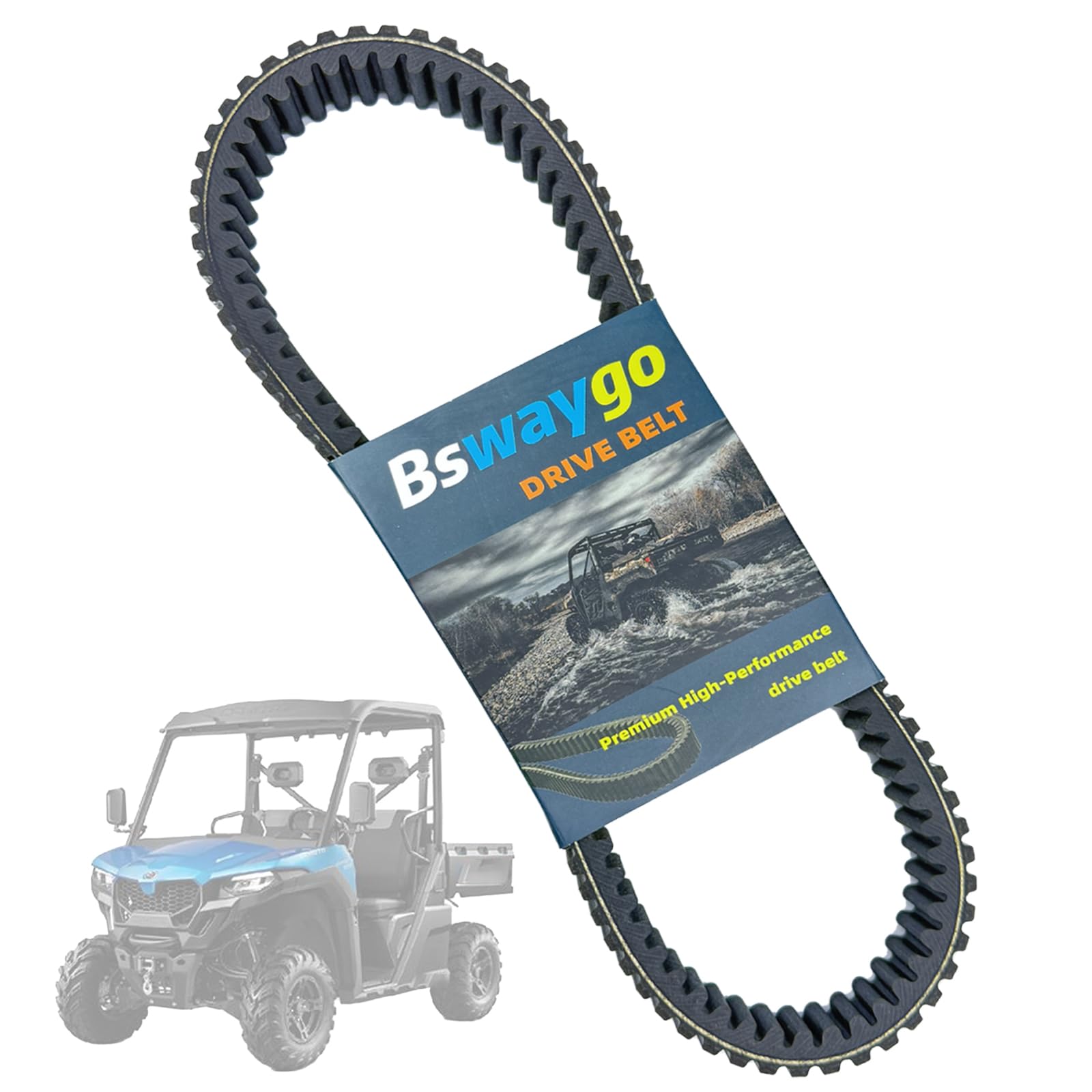 Bswaygo front packaging showing compatible CFMOTO models and benefits