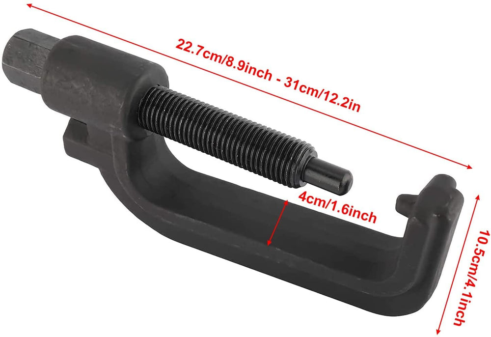 BTSHUB close-up of the 7/8 inch threaded pin providing secure anchoring