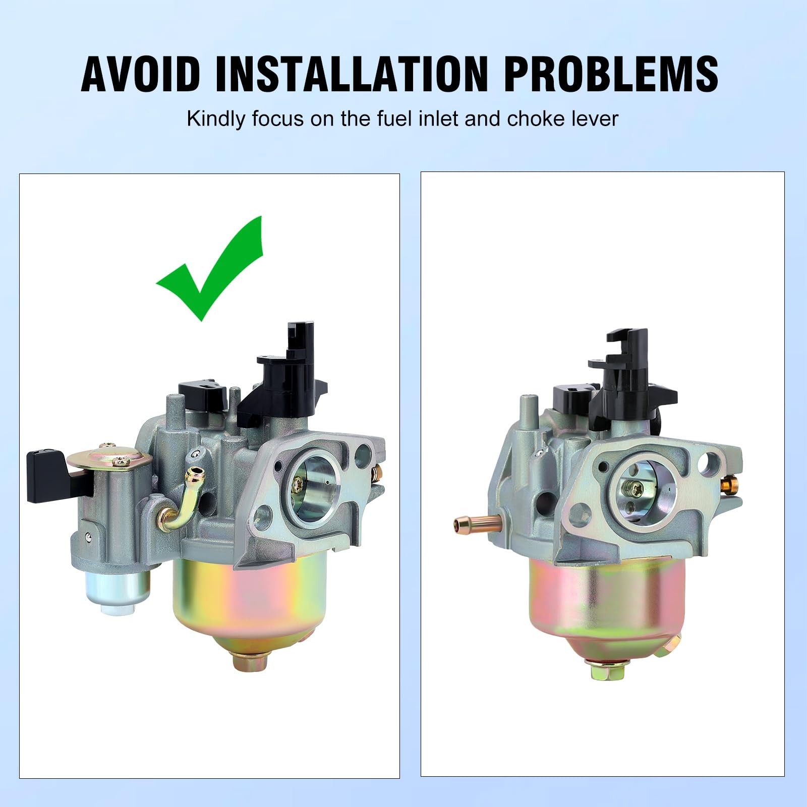 Buckbock float bowl detail showing leak-resistant seal for consistent mixture