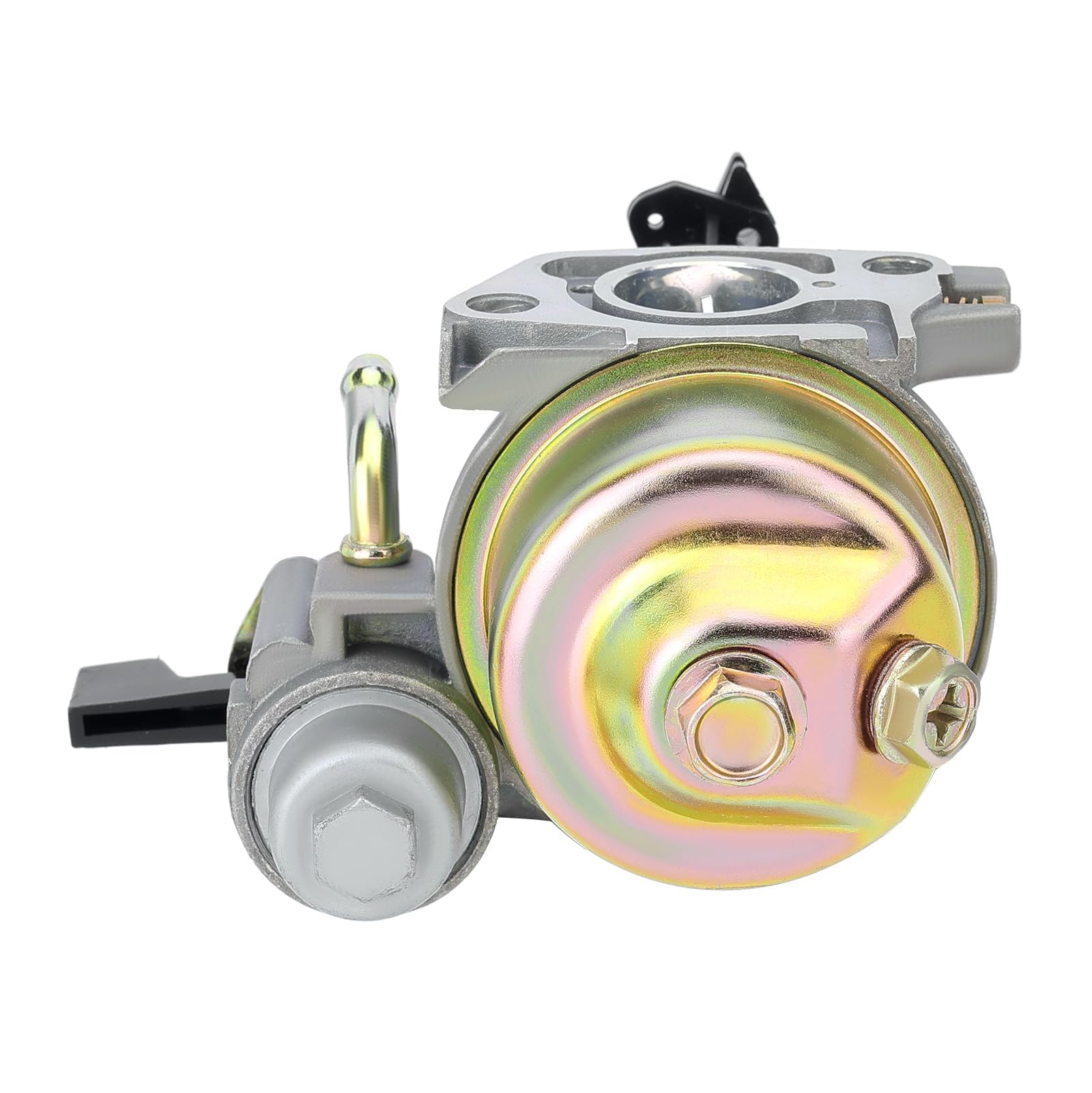 Buckbock carburetor installed on a 212cc engine showing straightforward compatibility
