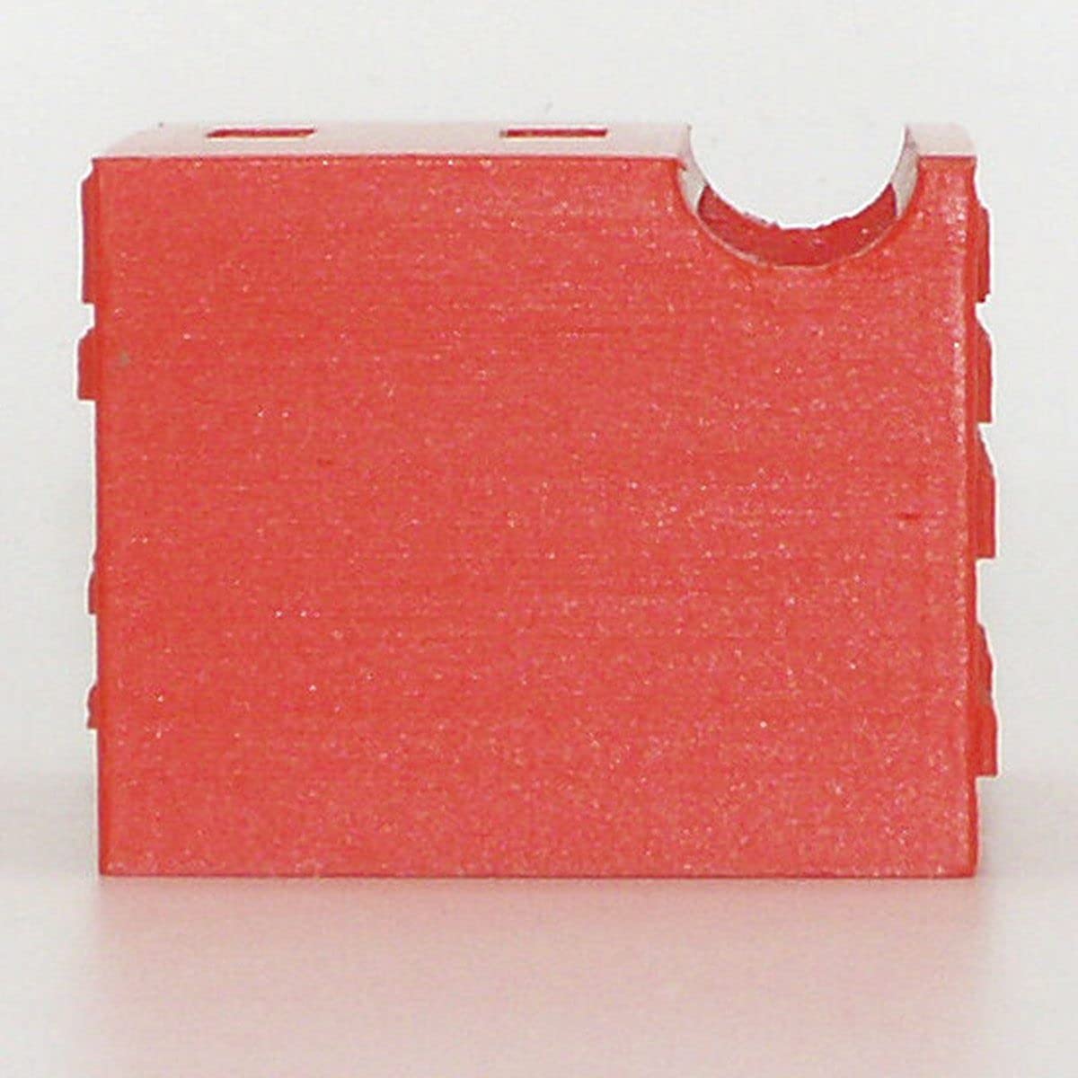 Buckle Boss side profile installed on buckle, providing stability and peace of mind