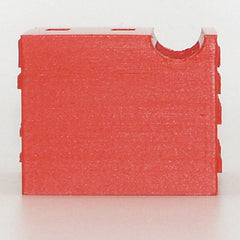 Buckle Boss side profile installed on buckle, providing stability and peace of mind