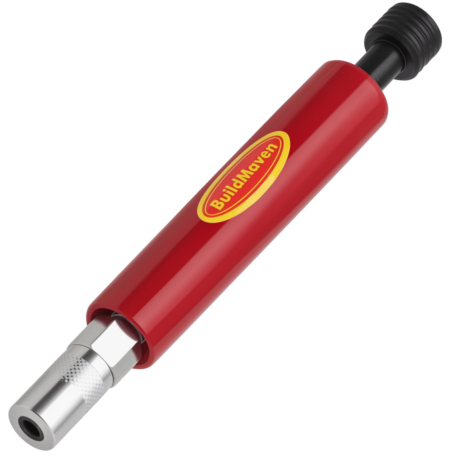 BuildMaven front view of red zerk cleaning tool showing durable build and quick setup