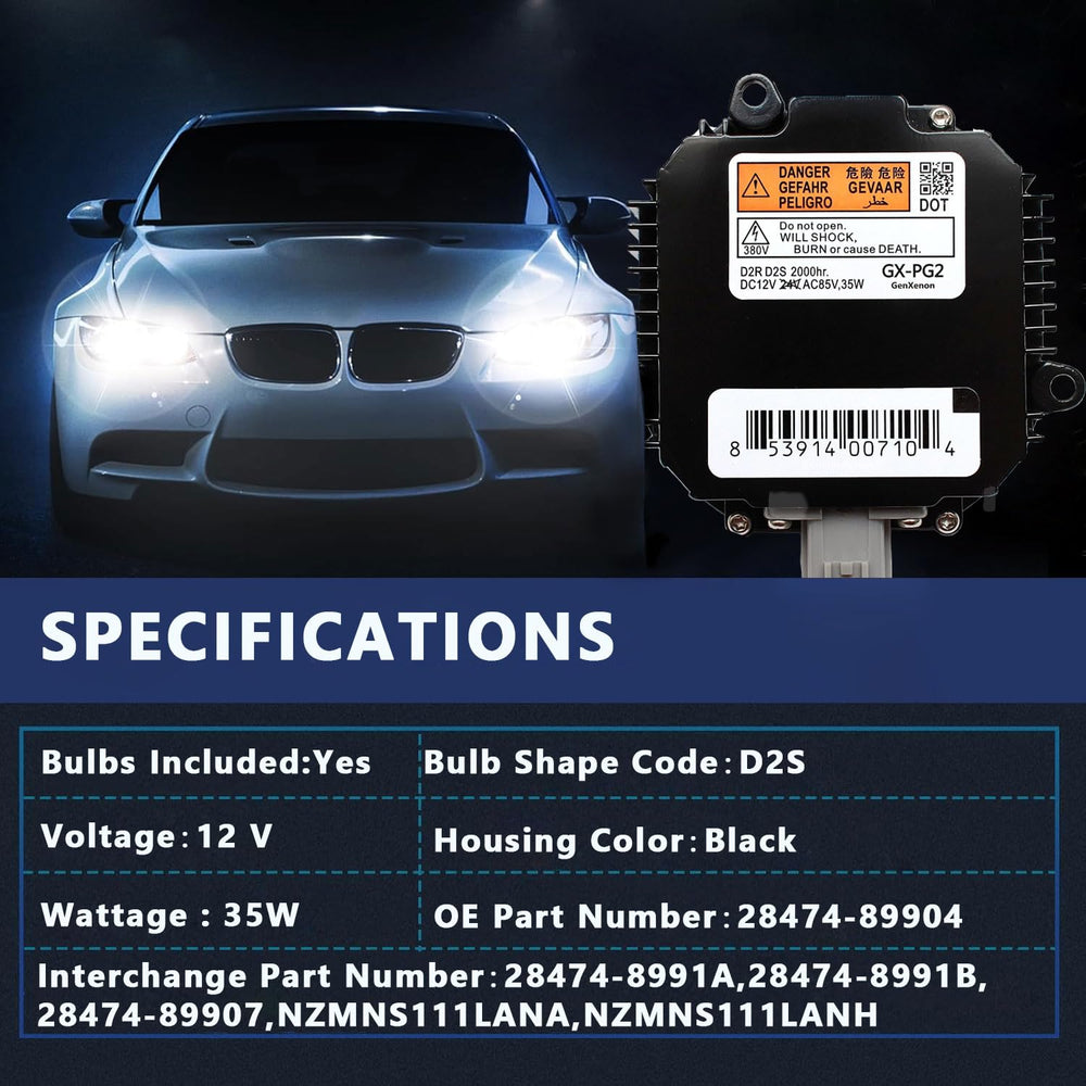 BULIAZY close-up aluminum ballast housing highlighting durable build and heat dissipation benefit