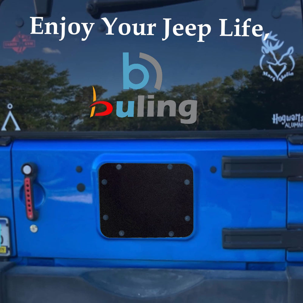 Buling lifestyle Jeep parked after install showing upgraded rear styling and road-ready look